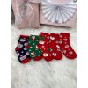 Dětské ponožky Santa 2 (Barva A1, Velikost 0-12 měsíců)