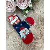 Vánoční ponožky XMAS (Velikost 39-41, Barva Modrá)