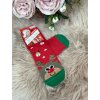 Vánoční ponožky XMAS (Velikost 39-41, Barva Modrá)