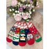 Vánoční ponožky XMAS (Velikost 39-41, Barva Modrá)