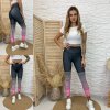Legíny Lady (Barva Černá/Růžová, Velikost S/M)