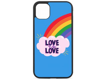 Kryt na mobil Huawei Rainbow love (Huawei Y9 PRIME 2019)