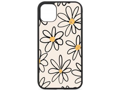 Kryt na mobil iPhone yellow dots