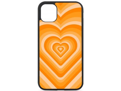 Kryt na mobil Samsung orange heart