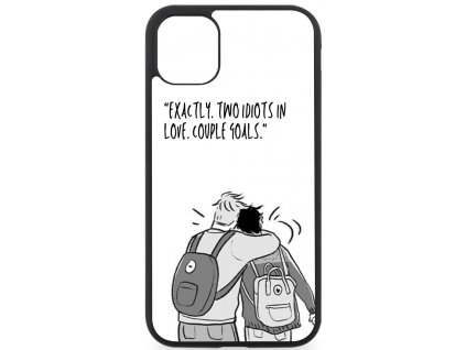Kryt na mobil Samsung two idiots in love