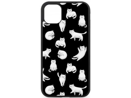 Kryt na mobil Samsung white cats