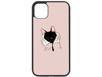 Kryt na mobil Samsung cat love pink