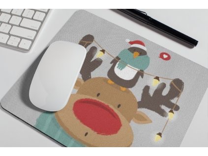 mousepad mockup over a desk next to a pen 27549 (2)