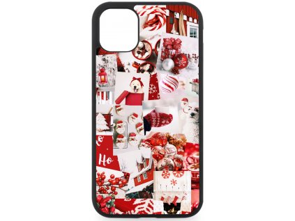 Kryt na mobil Samsung red christmas
