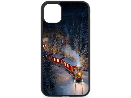 Kryt na mobil Samsung christmas train