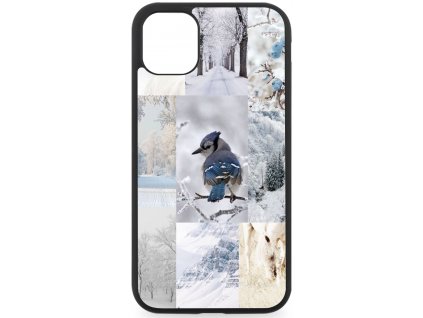 Kryt na mobil Samsung blue xmas