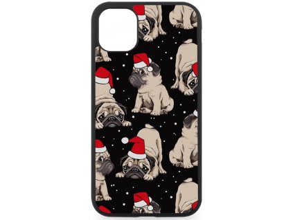 Kryt na mobil Samsung xmas pug
