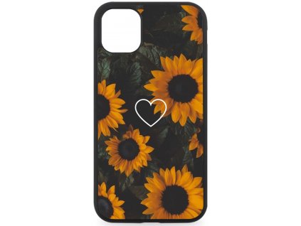 Kryt na mobil Samsung sunflower heart