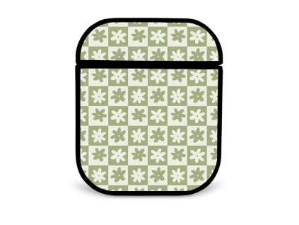 Green flower squares