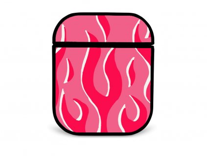 pink hot flames