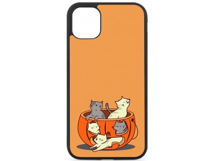 Kryt na mobil Samsung pumpkin kittens