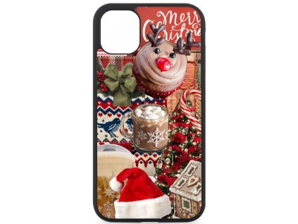 Kryt na mobil iPhone christmas muffin