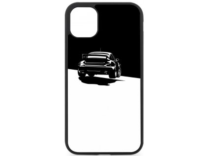 Kryt na mobil iPhone black and white car