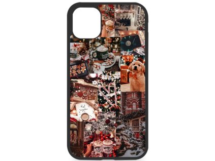 Kryt na mobil Realme puppy in christmas