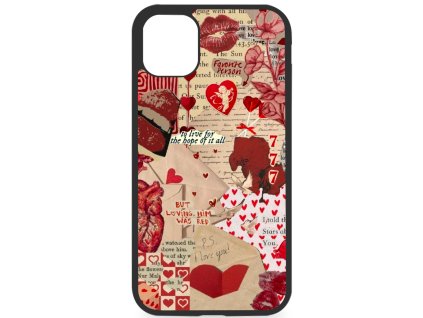 Kryt na mobil Realme heart red spark
