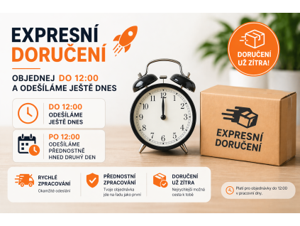 🚀 Doručení už zítra