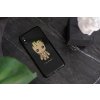 mockup of a clear phone case placed on a table 4643 el1