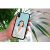 mockup of a woman holding a clear phone case in front of a houseplant 4636 el1 (22)