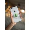 phone grip mockup with string lights in the background 22146