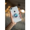 phone grip mockup with string lights in the background 22146
