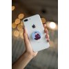 phone grip mockup with string lights in the background 22146