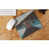 mousepad mockup lying on a wooden surface 27563