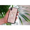 mockup of a woman holding a clear phone case in front of a houseplant 4636 el1 (2)