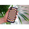 mockup of a woman holding a clear phone case in front of a houseplant 4636 el1 (5)