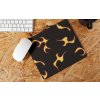 mousepad mockup lying on a wooden surface 27563