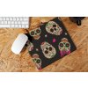 mousepad mockup lying on a wooden surface 27563