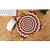 mousepad mockup lying on a wooden surface 27563