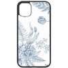 Kryt na mobil iPhone Blue in flower