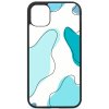Kryt na mobil iPhone cyan cow