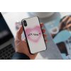 mockup of a man holding a clear phone case 4638 el1