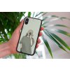 mockup of a woman holding a clear phone case in front of a houseplant 4636 el1 (17)