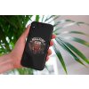 mockup of a woman holding a clear phone case in front of a houseplant 4636 el1 (51)