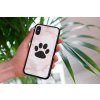 mockup of a woman holding a clear phone case in front of a houseplant 4636 el1 (50)