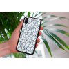 mockup of a woman holding a clear phone case in front of a houseplant 4636 el1 (51)