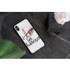 mockup of a clear phone case placed on a table 4643 el1