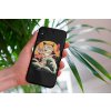 mockup of a woman holding a clear phone case in front of a houseplant 4636 el1 (9)