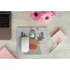 mousepad mockup over a wooden surface by some flowers and a laptop 27560 (2)