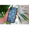 Kryt na mobil Samsung blue snowflake