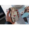 mockup of a man holding a clear phone case 4638 el1