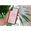 mockup of a woman holding a clear phone case in front of a houseplant 4636 el1 (2)