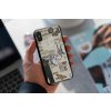 mockup of a man holding a clear phone case 4638 el1